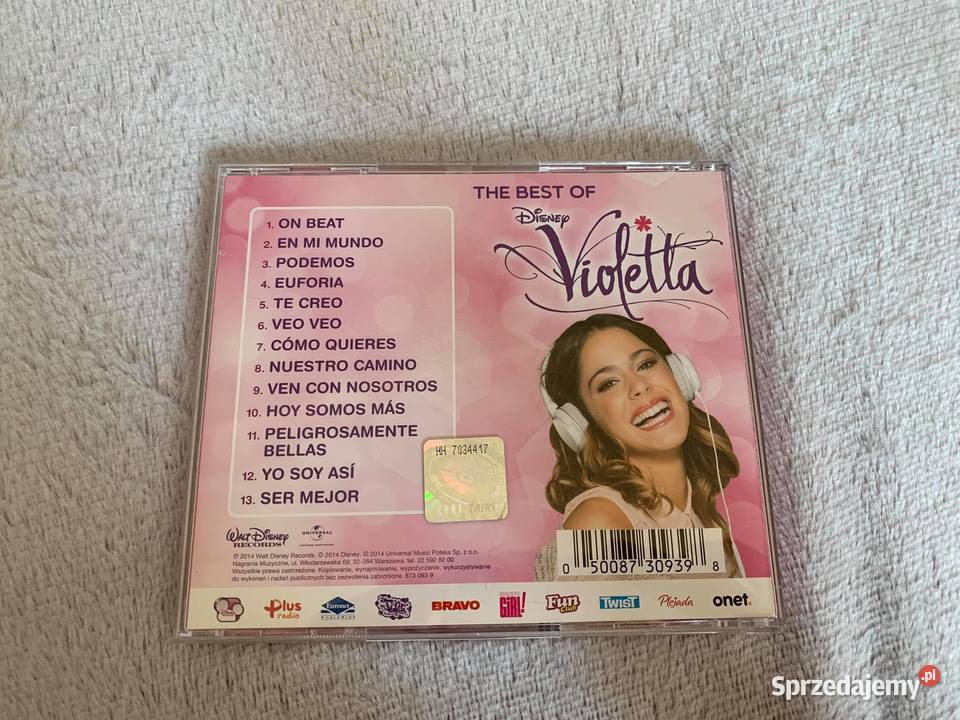 VIOLETTA Płyta z piosenkami The best of Violetta Jasło
