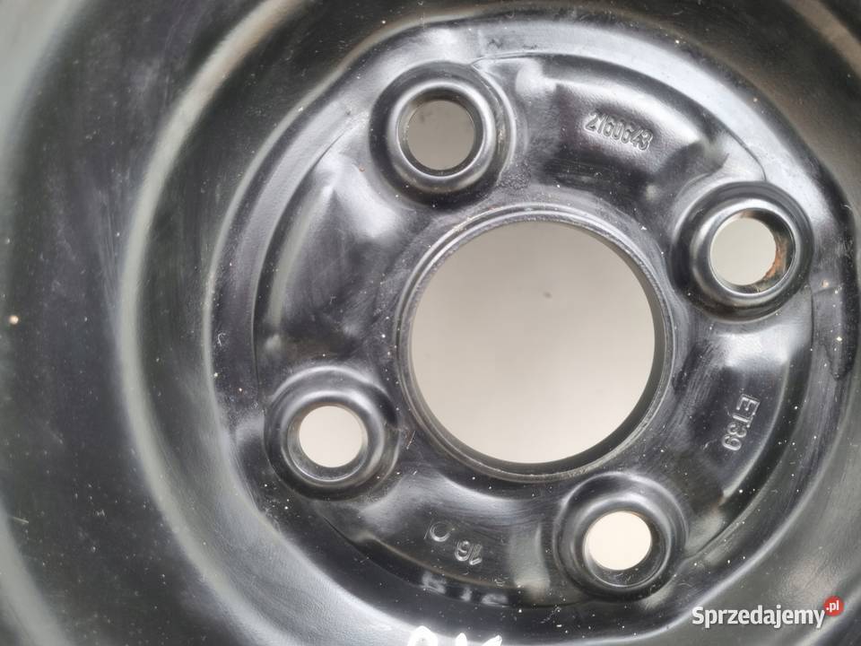 KOŁO ZAPASOWE DOJAZDOWE 12570 R16 Yaris III KOŁO Chełm
