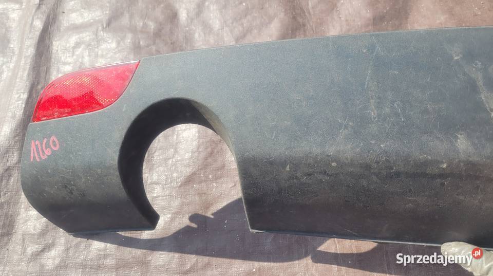 AUDI A1 SPOILER ZDERZAKA TYL DOKLADKA DYFUZOR osobowe Spoilery śląskie Ruda Śląska