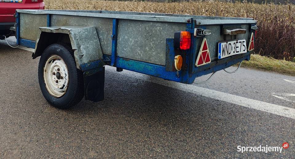 Przyczepka lekka zarejestrowana 400kg Płońsk