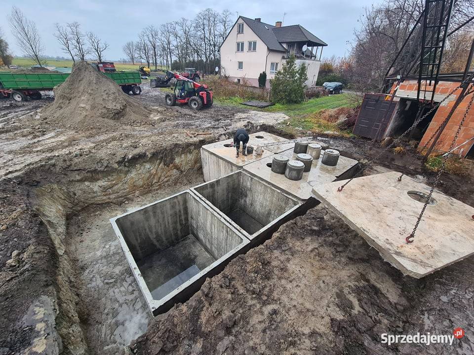 Szamba na nieczystości Szambo betonowe studnia