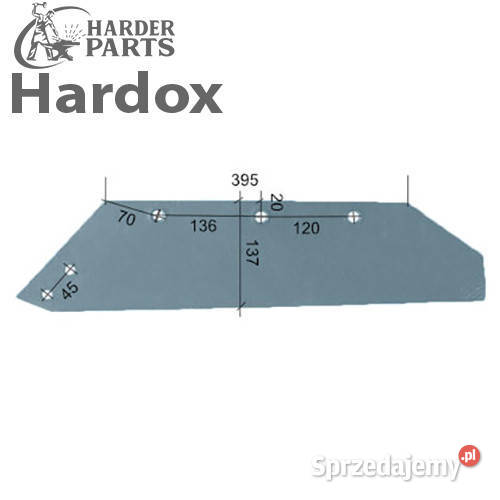 Lemiesz 300hektarów HARDOX 969129L części do sprzedam