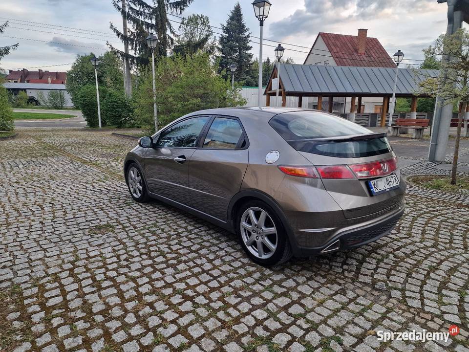 Honda Civic VIII Sport Executive 18 LPG Panorama wspomaganie kierownicy Ryglice