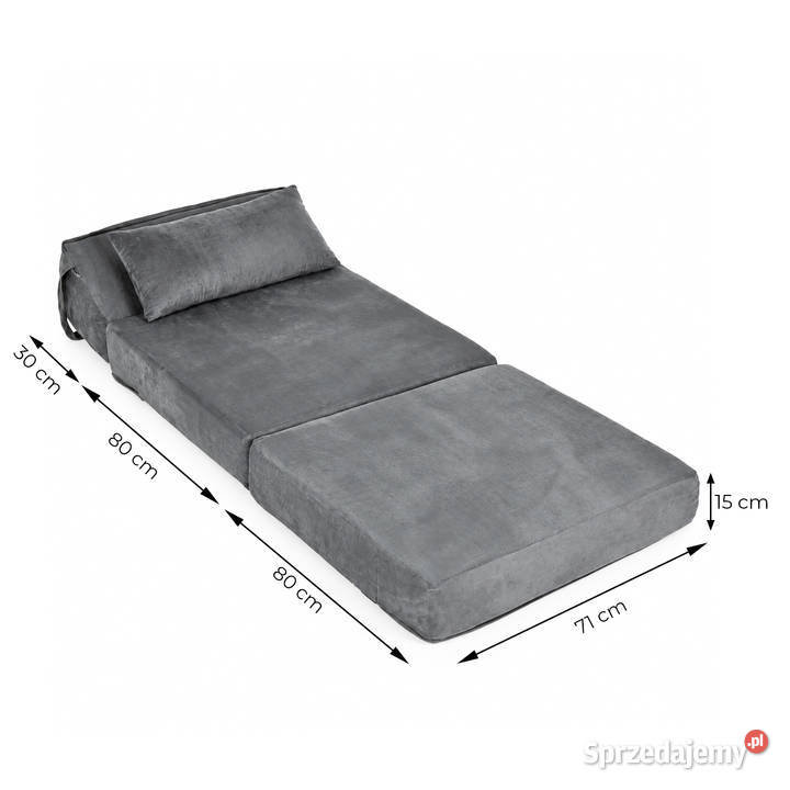 Sofa rozkładana 2w1