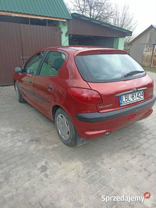 Peugeot 206 16 Benzyna 206 Smoryń