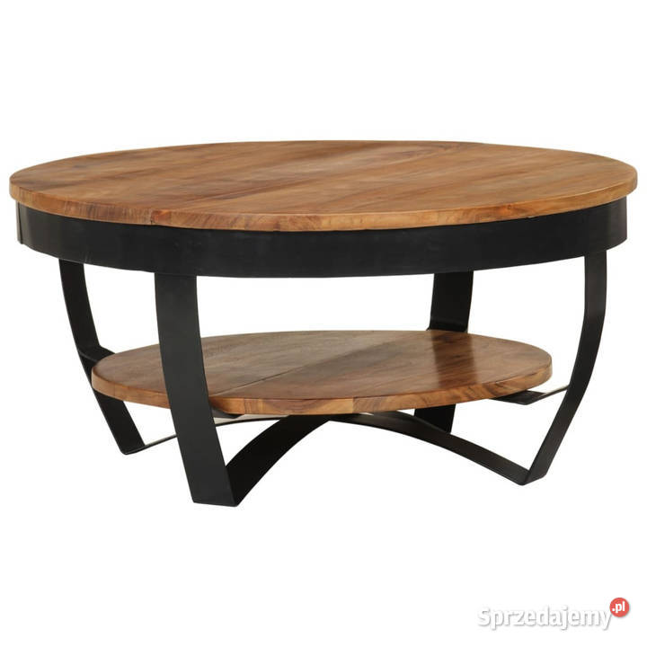 Stolik kawowy 65 x 65 x 32 lite drewno akacjowe Warszawa sprzedam