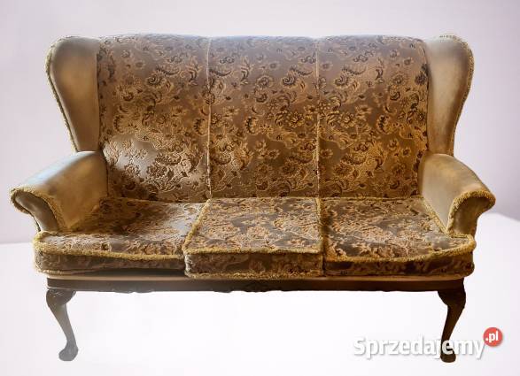 Wygodny komplet sofka z dwoma fotelami Nysa sprzedam