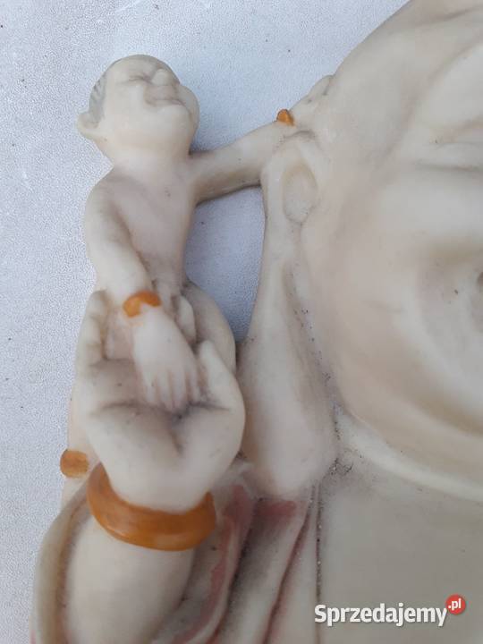 Figurka Budda z dziećmi podswietlana lampa