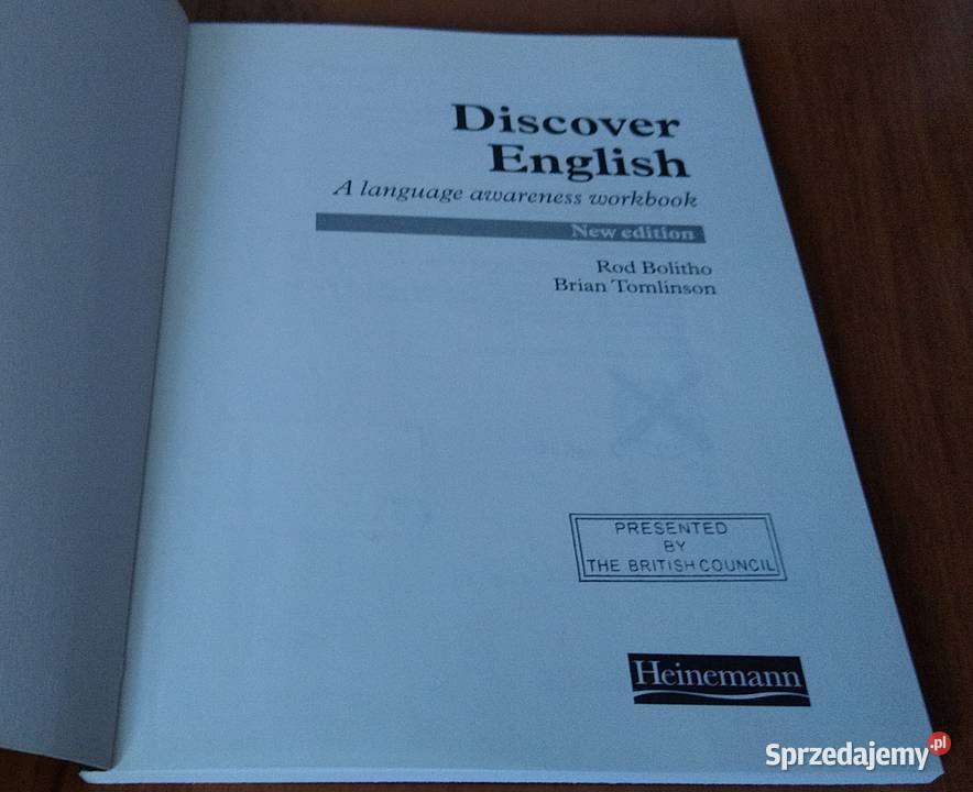 Discover English a language awareness workbook