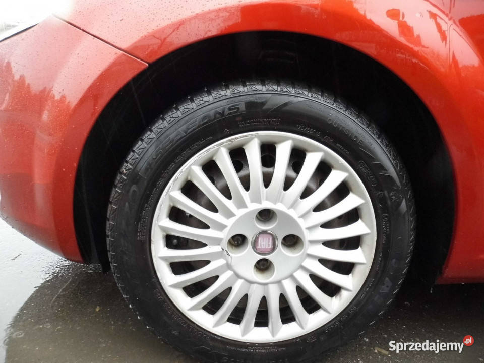 Fiat Grande Punto 14 klima czerwony Łódź