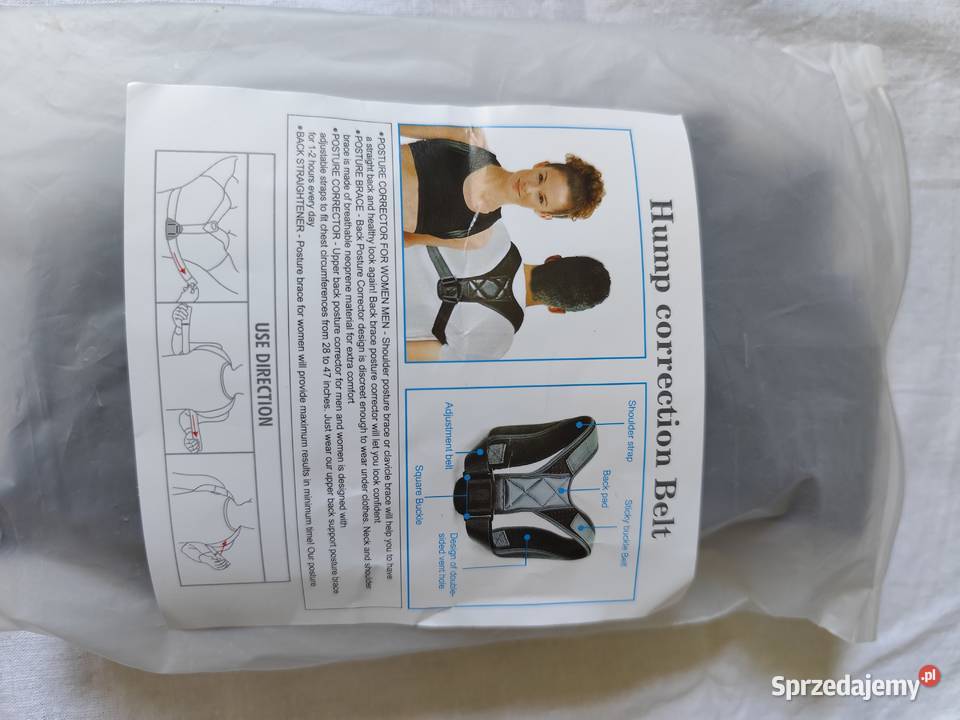 Pajączek korekcja pleców korektor wad postawy Sprzęt rehabilitacyjny i ortopedyczny Hażlach sprzedam