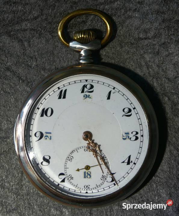 Srebrny zegarek kieszonkowy Szczecin sprzedam