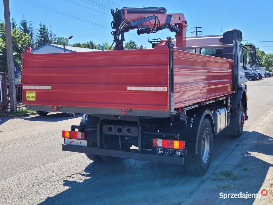Mercedes AXOR 1824 HDS Palfinger Czerpak Nowy Wywrotki Wywrotki Łańcut sprzedam