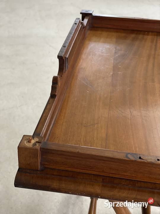 Składany stolik tacowy Butlers Tray vintage Tace i stoliki