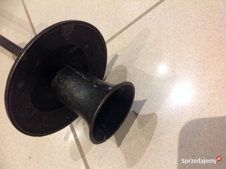 Świecznik z Brązu Stary Nowa Sól sprzedam