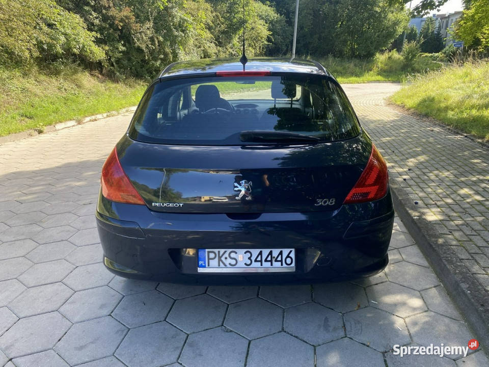 Peugeot 308 Peugeot 308 Zarejestrowany Benzyna podgrzewane fotele Peugeot Gostyń