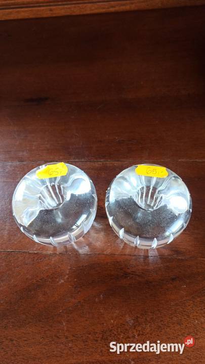 Świeczniki autorstwa Svena Palmqvista Orrefors Porcelana i szkło Gdańsk sprzedam