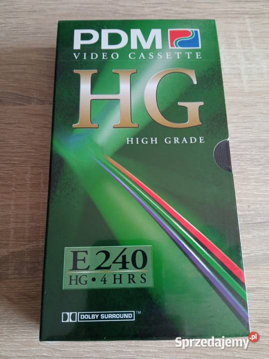 PDM HG E-240 nowa kaseta VHS UNIKAT