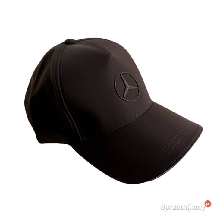 MERCEDES Czapka z daszkiem czarna wodoodporna OE Ruda Śląska