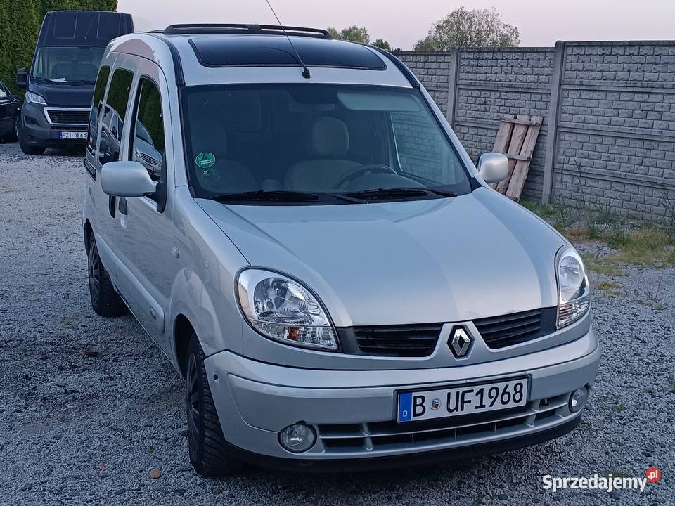 Renault Kangoo 16 pb pryvilege panorama klima Sulechów