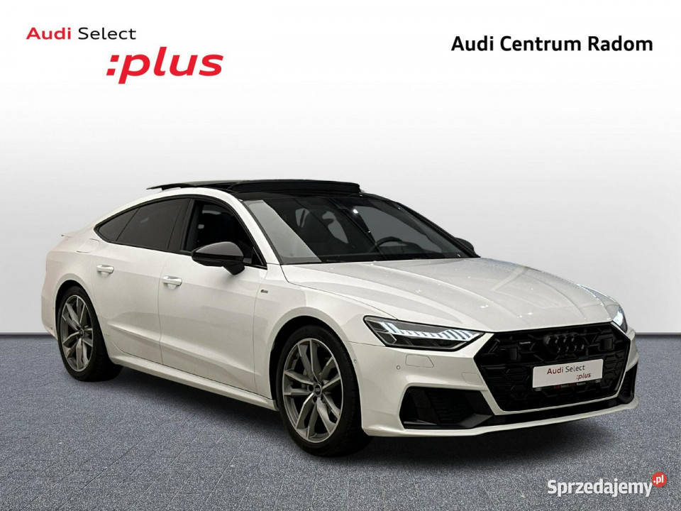 Audi A7 45TFSI Quattro Sline Virtual BO Matrix elektrochrom. lusterko wst. Kielce