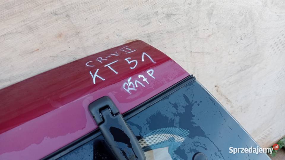 HONDA CRVII FL SUV KLAPA TYŁ R517P osobowe Zbierkowo