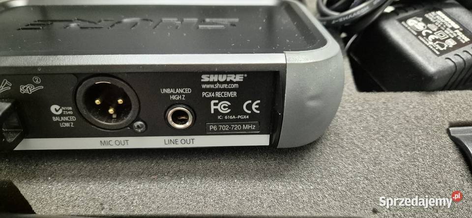 Shure PGX24Beta58a Oryginalny zestaw Konin