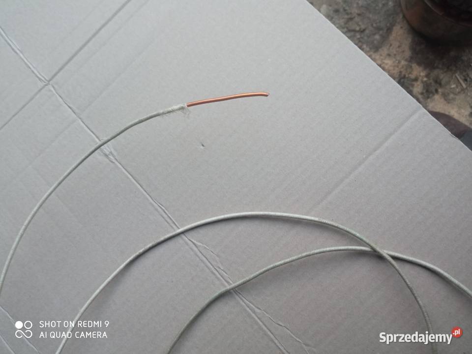 Drut miedziany średnicy 3mm Żagań