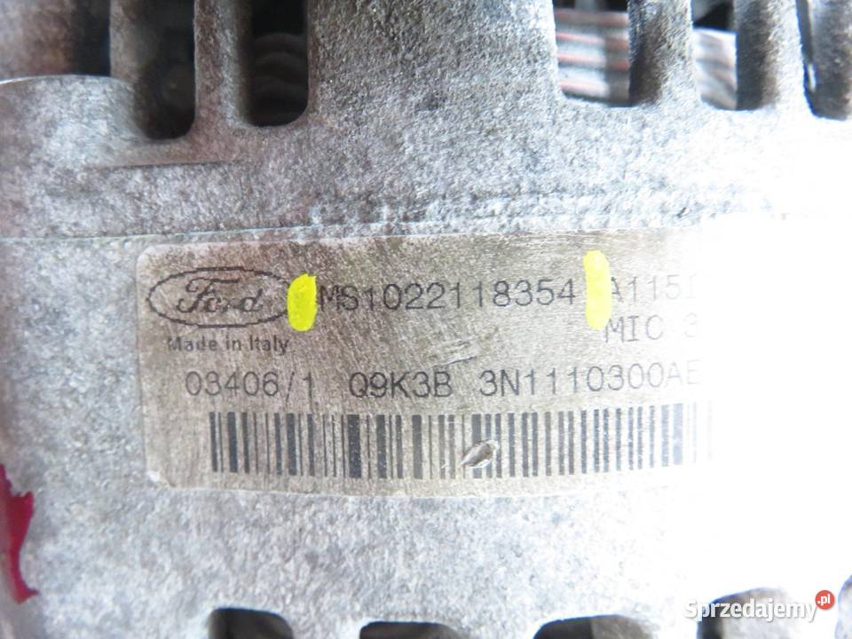 ALTERNATOR FORD FOCUS II 16 SHDB MS1022118354