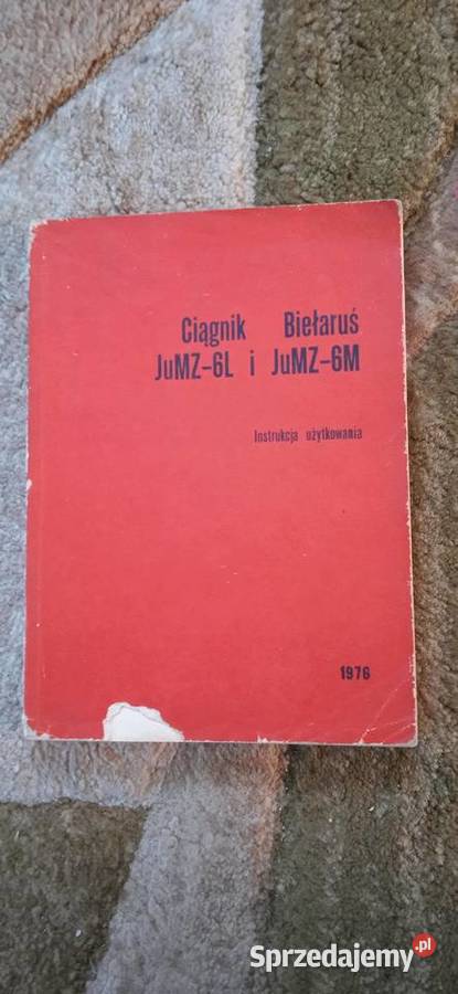 Instrukcja użytkowania ciągnika JuMZ6L JuMZ6 M Lublin sprzedam