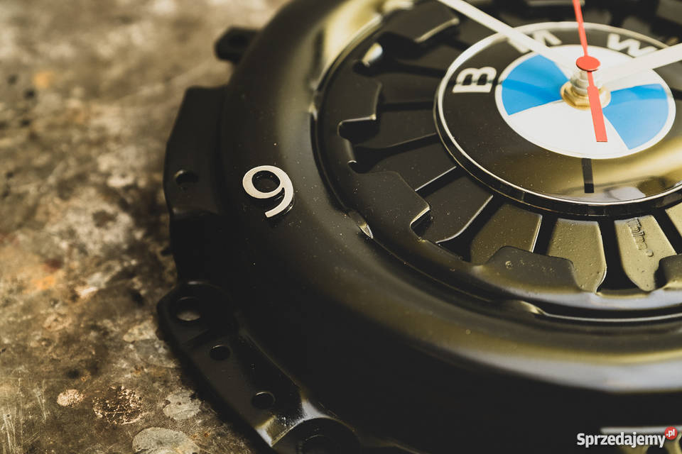 Zegar ścienny BMW Mercedes handmade industrialny śląskie Ruda Śląska