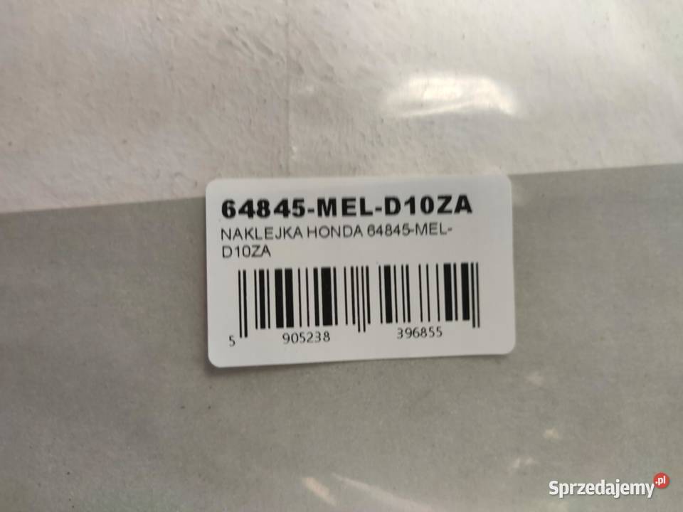 NAKLEJKA REPSOL LEWY ZADUPEK HONDA CBR 1000 RR lubelskie sprzedam