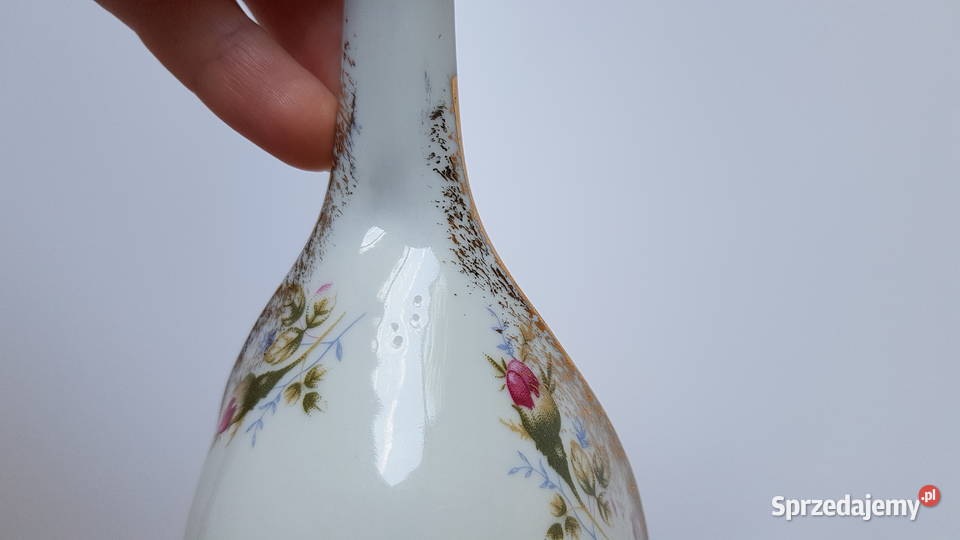 Porcelanowa chochla Złota Róża Chodzież sprzedam