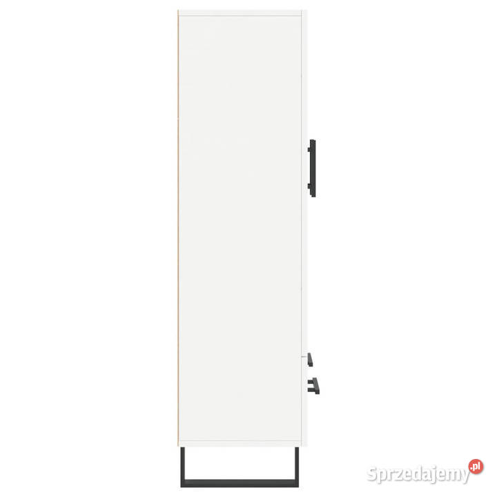 Wysoka szafka biała 695x31x115 materiał Pozostałe Warszawa