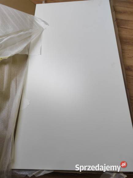 Blat laminowany biały 160 x 80 do biurka stołu Turek