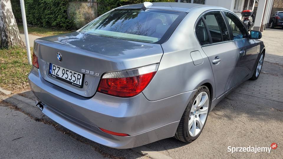 BMW E60 535d zadbane Rok produkcji 2005 podkarpackie Rzeszów
