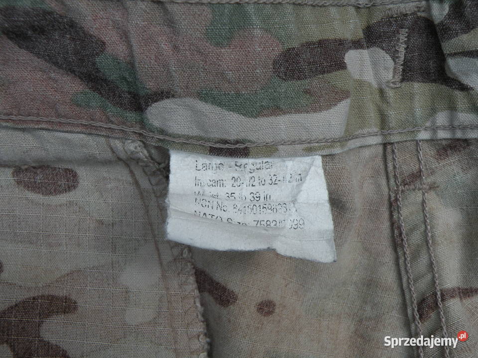 Spodnie FRACU multicam large regular Militaria dolnośląskie Wrocław
