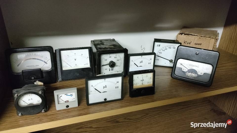Watomierz amperomierz mierniki wskaźnik