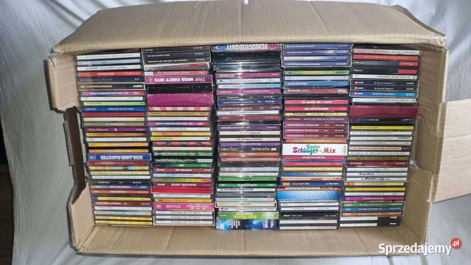 Płyty CD z Niemiec karton 35 Szlagiery Pop Warta
