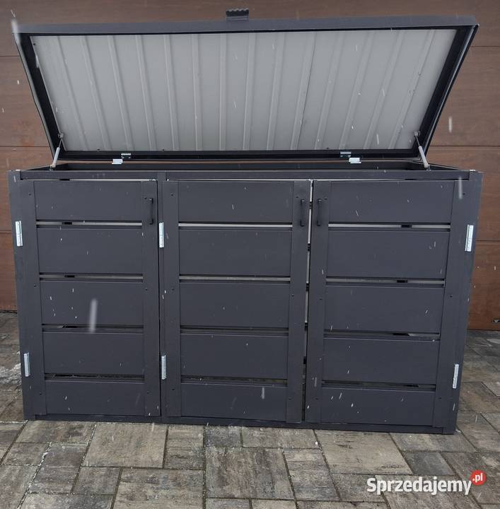 Zabudowa koszy na smieci Tymbark