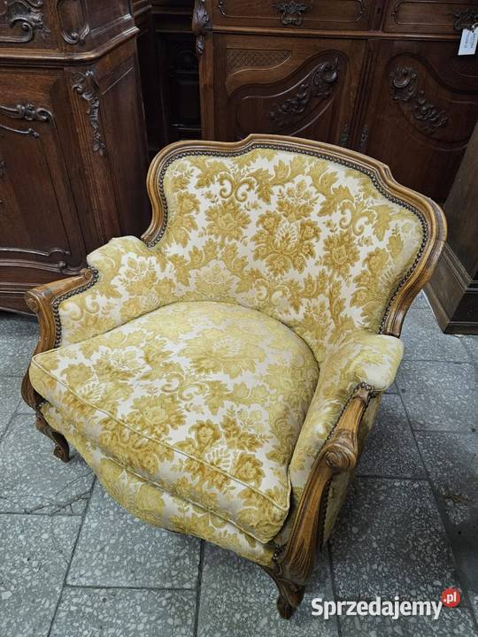 Ludwikowski komplet wypoczynkowy sofa dwa fotele Meble małopolskie Nowy Sącz