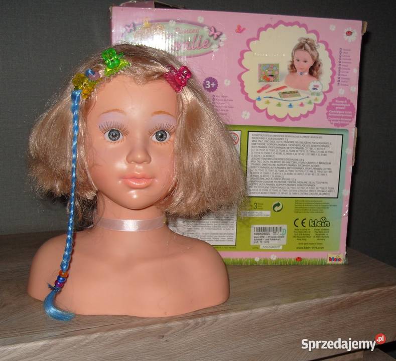 Duża głowa do czesania stylizacji Princess Rawicz