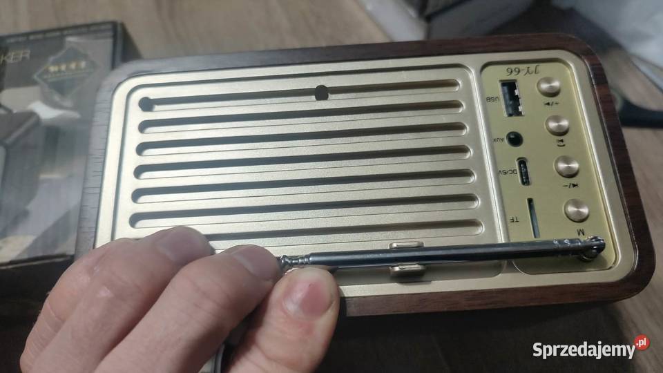 Radio Retro Nostalgiczne z BluetoothTF Bateria Książ Wielkopolski