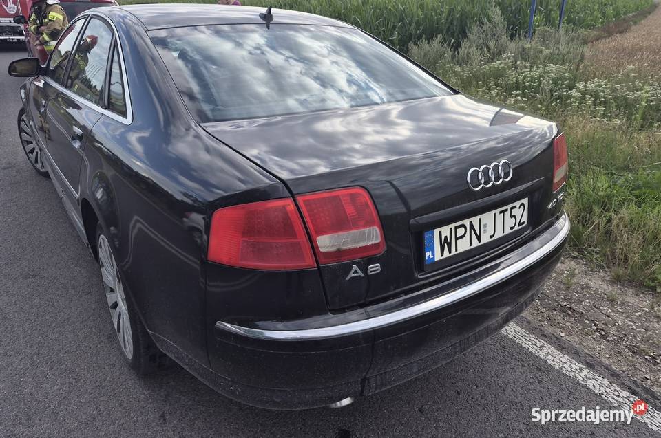 Sprzedam Audi A8 40 TDI 2004 353 tkm kolizji Wysokie Mazowieckie