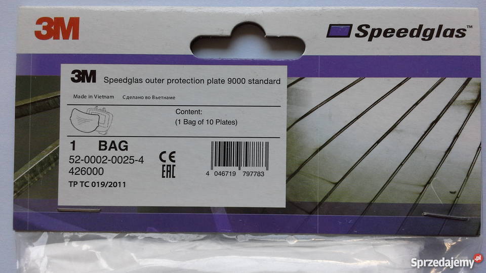 Szybka zewnętrzna 3M Speedglas 9000 426000