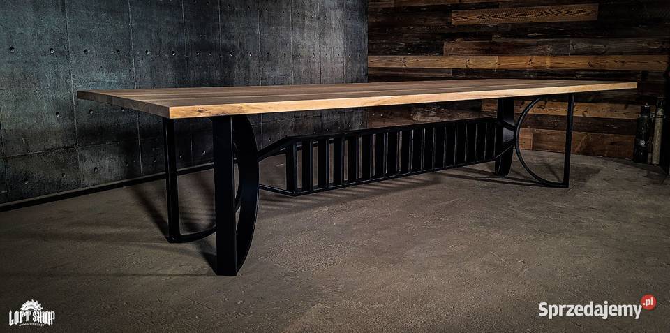 Stół loftowy BRIDGE stół industrialny 280100 Meble Jelcz-Laskowice