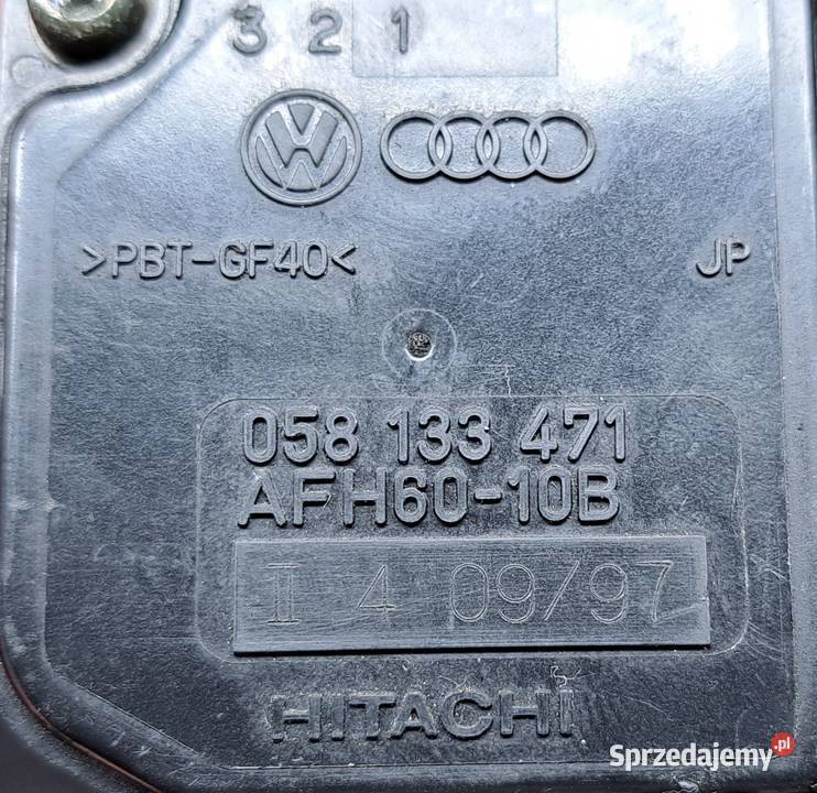 PRZEPŁYWOMIERZ AUDI A4 B5 VW GOLF IV PASSAT B5 dolnośląskie Mielęcin