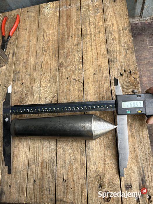 Ciężki trzpień centrujący BOKOE 50 mm dł 269 mm Tuliszków sprzedam