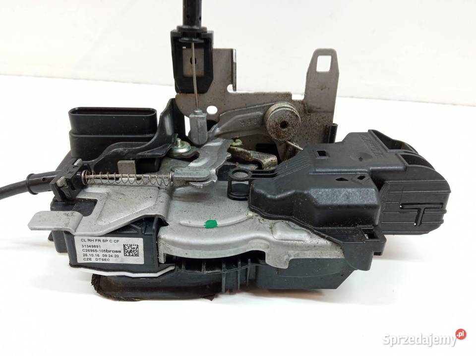 ZAMEK DRZWI PRAWY PRZÓD 31349891 Volvo S90 II Zamki, wkładki i kluczyki