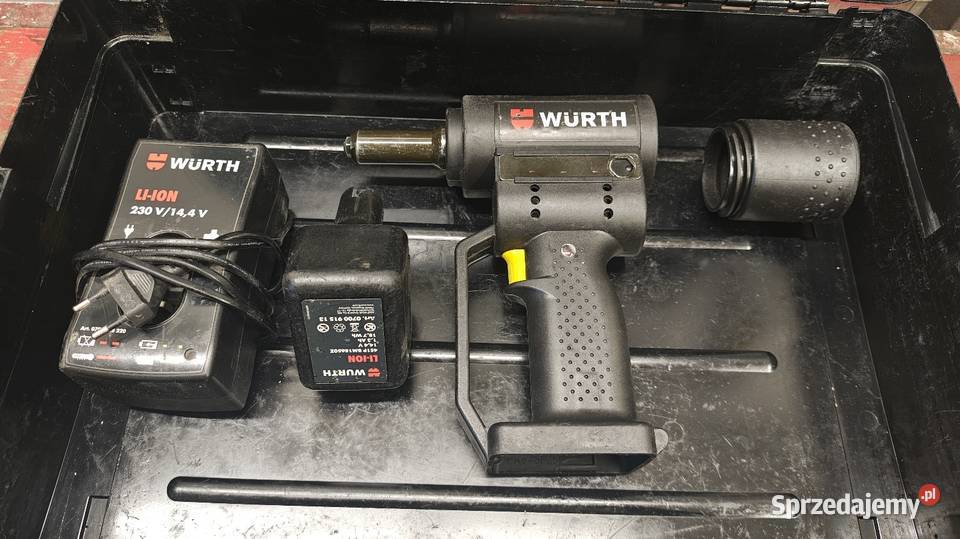 Nitownica akumulatorowa wurth gesipa Chodzież